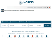 Tablet Screenshot of nordis.ro